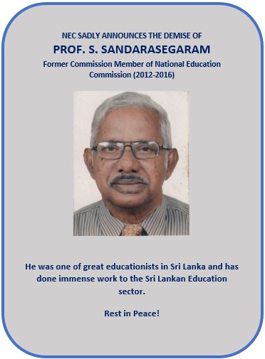 Prf.S.Sandasegaram